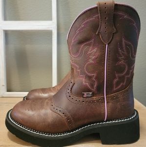 Justin Women's Gemma Shetland Western Boots